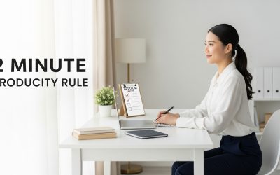 De Productiviteits-Hack die je Meteen Kunt Toepassen: De 2-Minuten Regel