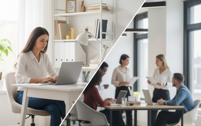 Thuiswerken versus op Kantoor: Wat is Beter voor je Concentratie?